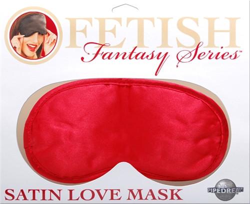 Fetish Fantasy Satin Mask ~ Red